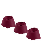 Womanizer Heads Duo - Bordeaus Triple Delight Vibrator Accessories